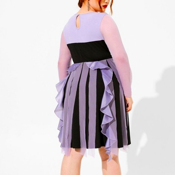 ❤️NWT VINTAGE TORRID URSULA COSPLAY DRESS DISNEY PRINCESS LITTLE MERMAID - Picture 2 of 12